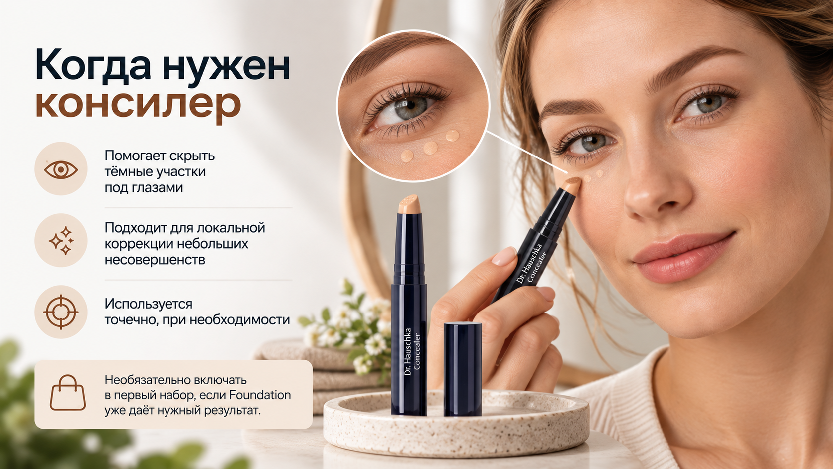 Когда нужен консилер