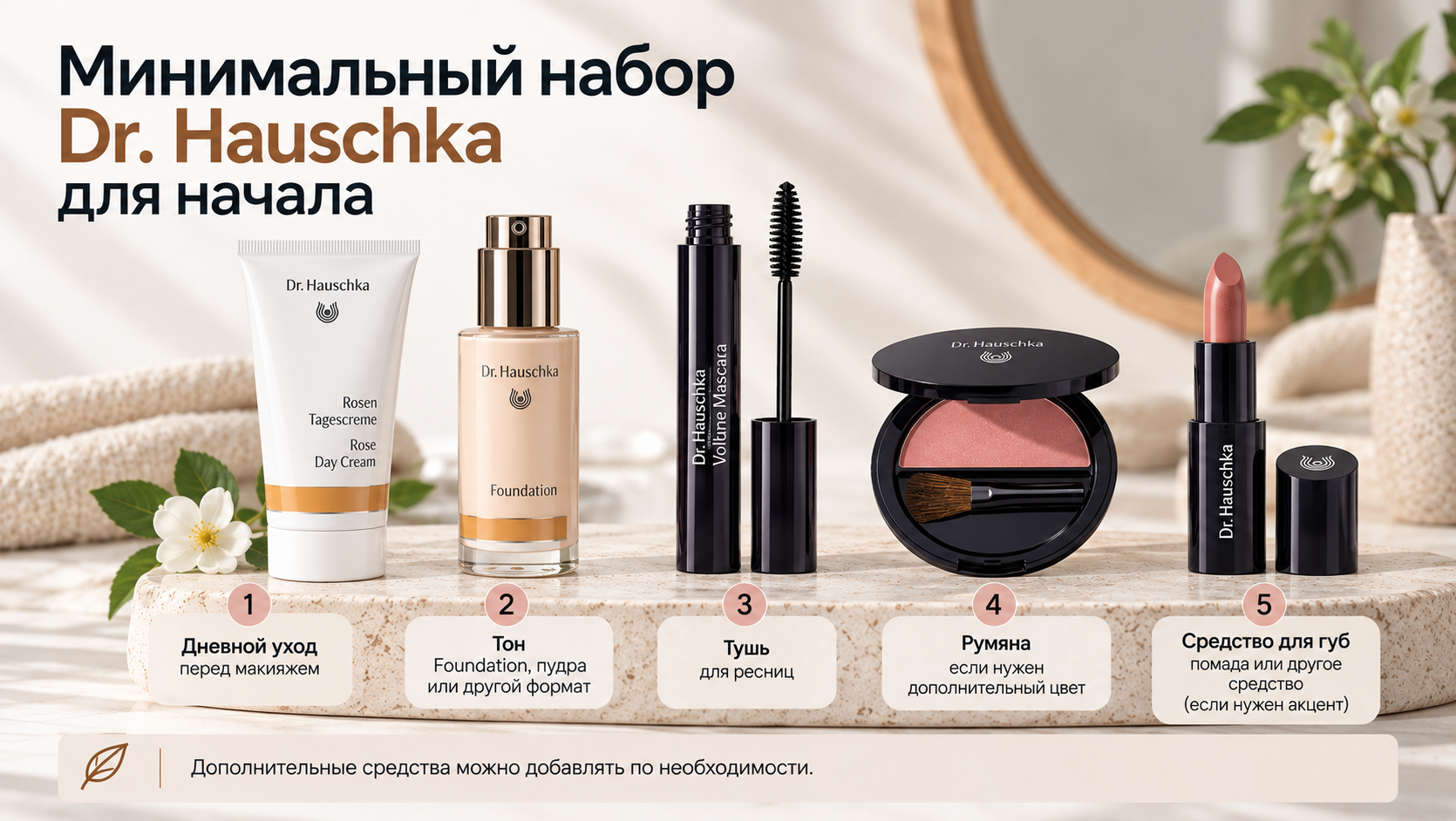 Минимальный набор Dr. Hauschka для начала