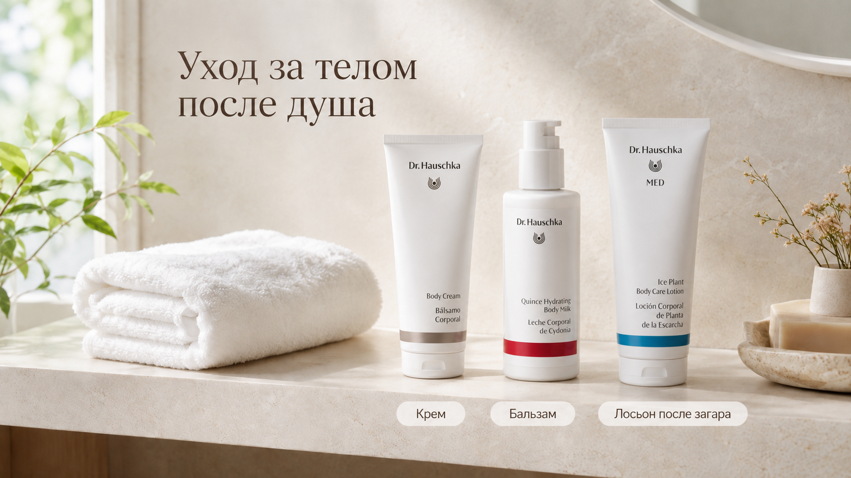 Кремы, бальзамы и лосьоны для тела Кремы, бальзамы и лосьоны для тела