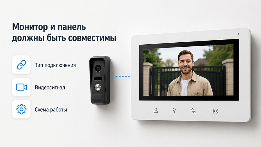 Совместимость с вызывной панелью
