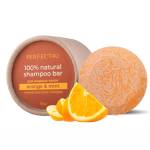 Натуральный твёрдый шампунь "Апельсин и мята" для жирных волос PERFECT4U, 70 г, Варианты: Твердый шампунь Апельсин и мята