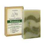 Твёрдый шампунь "Крапива" для нормальных и склонных к жирности волос, с маслом герани и шалфея мускатного KLEONA, 85 г, Варианты: Твердый шампунь Крапива