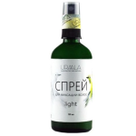 Натуральный спрей лак для фиксации волос Light URAALA 100 мл