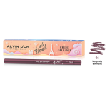ALVIN D’OR Кремовый лайнер для глаз CREME GEL LINER A LA FRENCH, 06 тон burgundy (винный), Цвет: burgundy (винный)