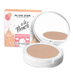 ALVIN D’OR Пудра компактная фиксирующая ECLAT NATUREL A LA FRENCH, 00 Voile, Цвет: voile