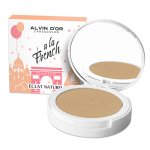 ALVIN D’OR Пудра компактная фиксирующая ECLAT NATUREL A LA FRENCH, 03 Natural beige, Цвет: natural beige