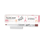 ALVIN D’OR Водостойкий гелевый карандаш для губ WATERPROOF GEL LIP PENCIL A LA FRENCH, 04 тон sanguin brown (махагоновый), Цвет: sanguin brown (махагоновый)