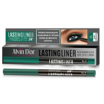 Alvin D'or Карандаш для глаз гелевый водостойкий P-14 LASTINGLINER, тон 05 зеленый, Цвет: зеленый