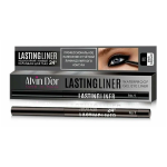 Alvin D'or Карандаш для глаз гелевый водостойкий P-14 LASTINGLINER, тон 01 черный, Цвет: черный