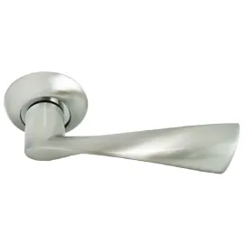 Дверная ручка RAP 1, Цвет: белый никель