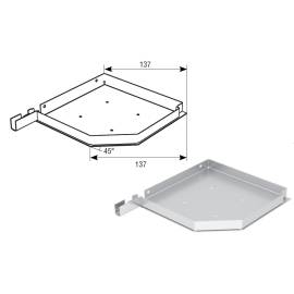 Крышка боковая RSK137, Цвет: коричневый, изображение 3
