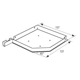 Крышка боковая RSK137, Цвет: коричневый, изображение 2