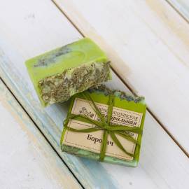 Мыло ручной работы Бородач Краснополянская косметика, Варианты: Мыло ручной работы Бородач, изображение 6