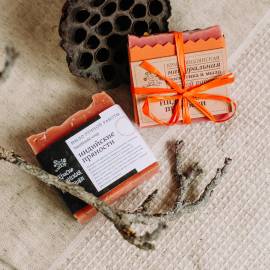 Мыло ручной работы Индийские пряности Краснополянская косметика, Варианты: Мыло ручной работы Индийские пряности, изображение 4