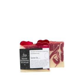 Мыло ручной работы Love is Краснополянская косметика, Варианты: Мыло ручной работы Love is, изображение 2