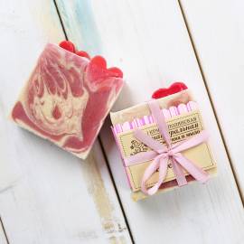 Мыло ручной работы Love is Краснополянская косметика, Варианты: Мыло ручной работы Love is, изображение 6
