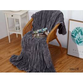 Плед SOFT PLUSH 200х220 "Акриловая Микрофибра", Варианты: 200(006)-Orrizonte-sp SOFT PLUSH 200х220 акриловая микрофибра Плед AlViTek
