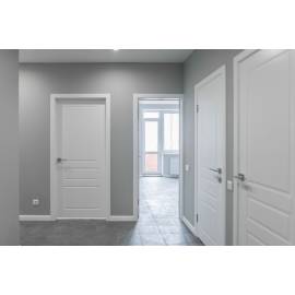 Межкомнатная дверь CHESTER, Вид остекления: без стекла, Цвет: белый, Размер полотна: 600х2000, изображение 4