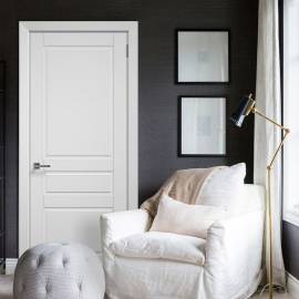 Межкомнатная дверь CHESTER, Вид остекления: без стекла, Цвет: белый, Размер полотна: 600х2000, изображение 3