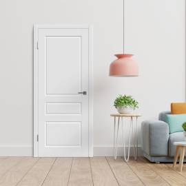 Межкомнатная дверь CHESTER, Вид остекления: без стекла, Цвет: белый, Размер полотна: 600х2000, изображение 2