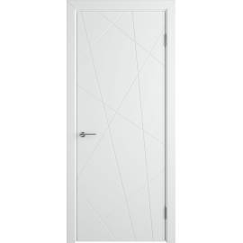 Межкомнатная дверь FLITTA, Вид остекления: без стекла, Цвет: белый, Размер полотна: 600х2000