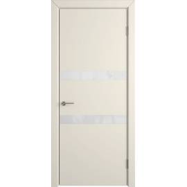 Межкомнатная дверь NIUTA WHITE GLOSS, Вид остекления: WHITE GLOSS, Цвет: бежевый, Размер полотна: 700х2000