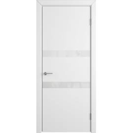 Межкомнатная дверь NIUTA WHITE GLOSS, Вид остекления: WHITE GLOSS, Цвет: белый, Размер полотна: 600х2000
