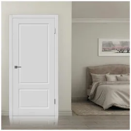 Межкомнатная дверь SHEFFIELD, Вид остекления: без стекла, Цвет: белый, Размер полотна: 600х2000, изображение 3