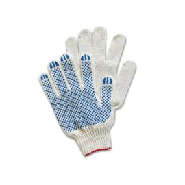 Перчатки рабочие ХБ 10 класс вязки, 3 нити с ПВХ, изображение 4