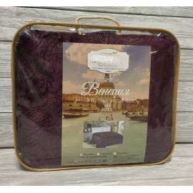 Плед Венеция 180х200 однотонный с тиснением микрофибра, Варианты: 180/052-pv Венеция 180х200 однотонный с тиснением микрофибра плед AlViTek, изображение 2