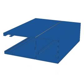 Направляющий профиль усиленный RG100, Цвет: синий