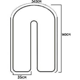 Подушка "Для беременных U-340", Варианты: ПДБ-U340-ТХ Подушка "Для беременных U-340", изображение 4