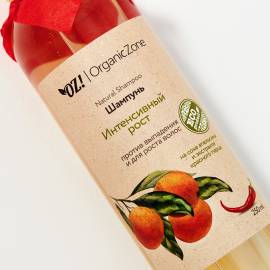 Шампунь Интенсивный рост OZ! OrganicZone, Варианты: Шампунь Интенсивный рост, изображение 3