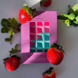 Бомбочка вафля Мятно-клубничная карамель MiPASSiON, Варианты: Бомбочка вафля Мятно-клубничная карамель, изображение 2