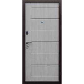 Стальная дверь «Комфорт», Вид остекления: без стекла, Цвет: медный антик, Размер блока: 880х2050, Сторона открывания: правая (петли справа), изображение 2