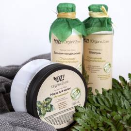 Маска для жирных и проблемных волос Регулирующая OZ! OrganicZone, Варианты: Маска для жирных и проблемных волос Регулирующая, изображение 3
