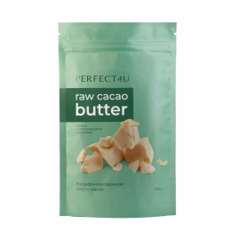 Масло какао нерафинированное PERFECT4U, Вес: 200