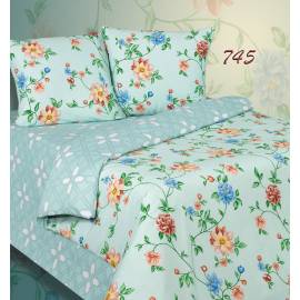 Комплект постельного белья из поплина 2 спальный + 2 наволочки (70х70), Спальность: 2-х спальный