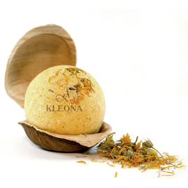 Бурлящий шар Апельсиновый рай KLEONA, Варианты: Бурлящий шар Апельсиновый рай, изображение 2