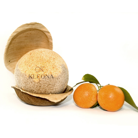 Бурлящий шар Мандарин с корицей KLEONA, Варианты: Бурлящий шар Мандарин с корицей, изображение 2