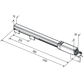 Комплект автоматики Kit Mini Tank AC, Варианты: KIT MINI TANK AC, Цвет: серебристый, изображение 3