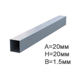 Труба профильная 20х20х1.5 мм, изображение 3