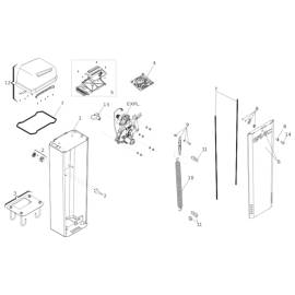 Комплект электромеханического шлагбаума B614/2.5, изображение 8