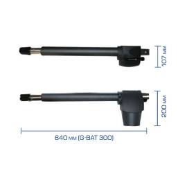 Комплект приводов для распашных ворот G-BAT 300, изображение 7