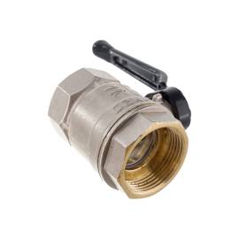 Кран шаровой латунь никель LD Pride 47.32.В-В.Р, Варианты: Кран шаровой LD Pride 47.32.В-В.Р, изображение 3