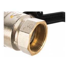 Кран шаровой латунь никель LD Pride 47.40.В-В.Р, Варианты: Кран шаровой LD Pride 47.40.В-В.Р, изображение 3