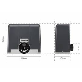 Привод BLIZZARD 500C без монтажного основания, изображение 4