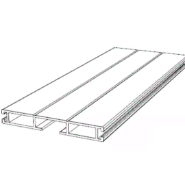 Профиль концевой RA42E, Цвет: белый