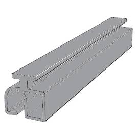 Профиль замковый RH10KN, Цвет: серый