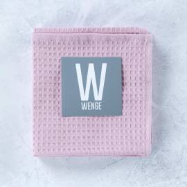 Комплект вафельных полотенец Wenge Розовый